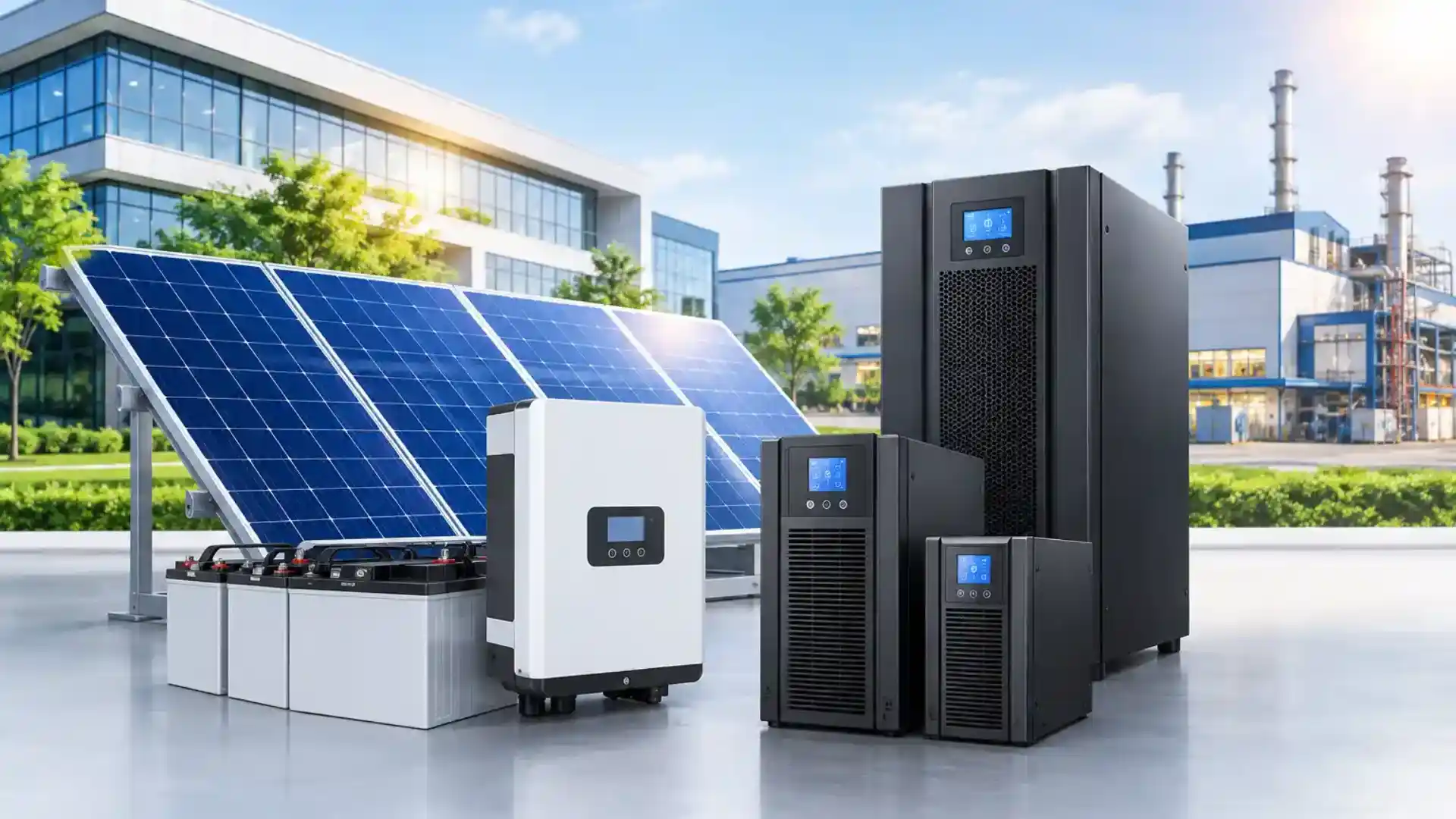 Solar System Setup & Online UPS SERVICES
